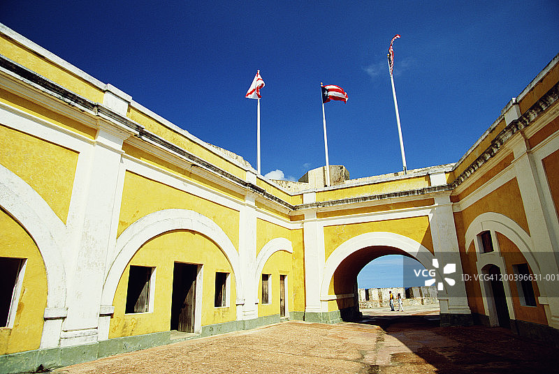 波多黎各圣胡安圣费利佩莫罗城堡图片素材