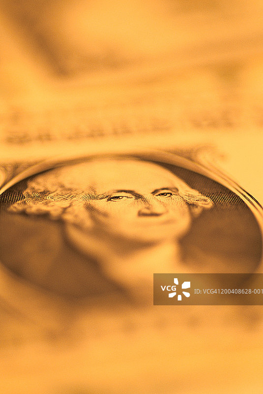 美元钞票特写图片素材