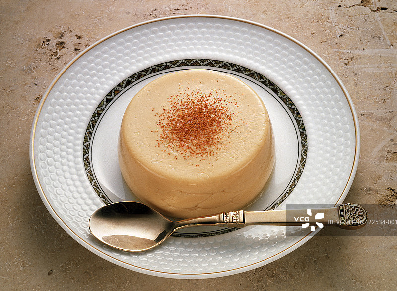 蜂蜜焦糖布丁图片素材