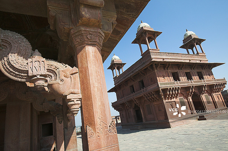 莫卧儿宫殿的迪万·伊·卡斯（私人观众厅）图片素材