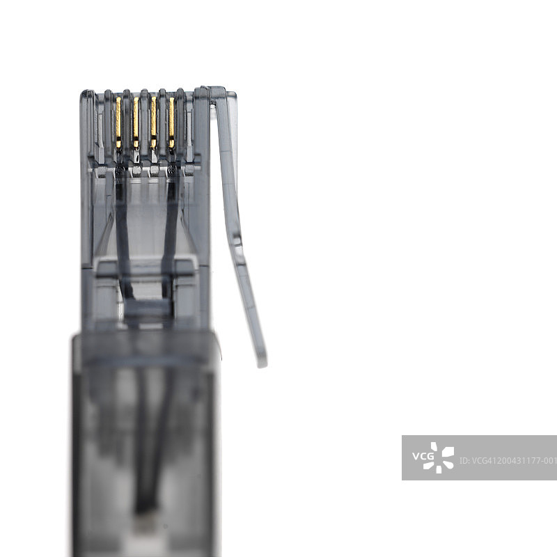 电话插头特写图片素材