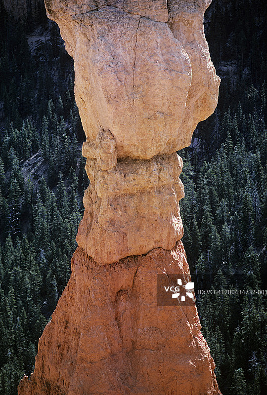 美国犹他州布莱斯峡谷国家公园阿瓜峡谷石柱图片素材