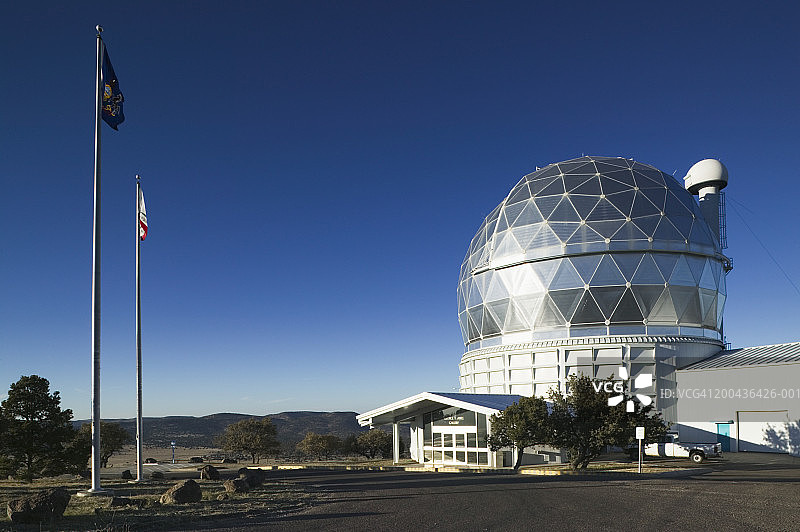 美国德克萨斯州戴维斯堡麦克唐纳天文台图片素材