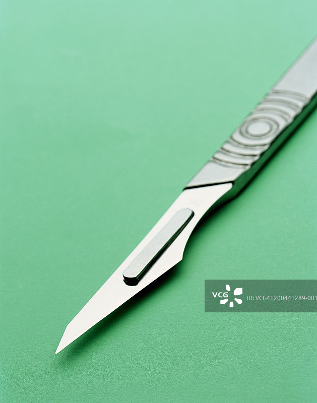 手术刀特写图片素材