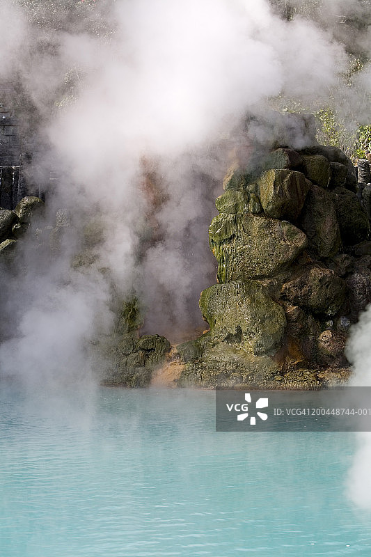 日本别府温泉图片素材