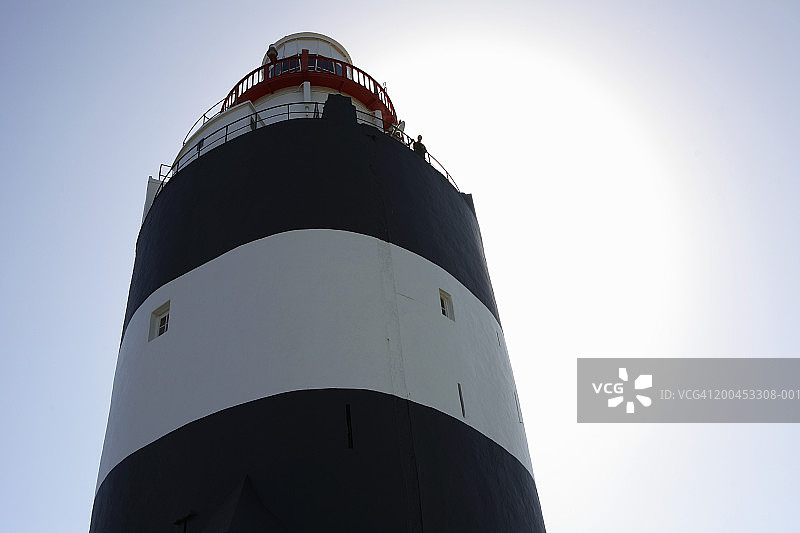 灯塔，低角度视图图片素材