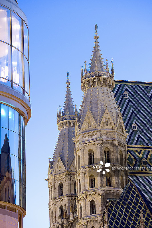 奥地利维也纳圣斯蒂芬大教堂图片素材
