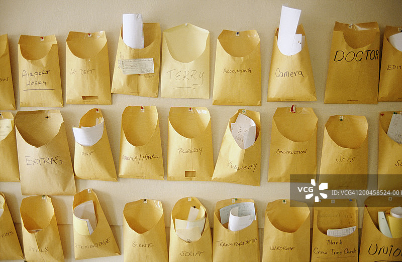 墙上的信箱图片素材