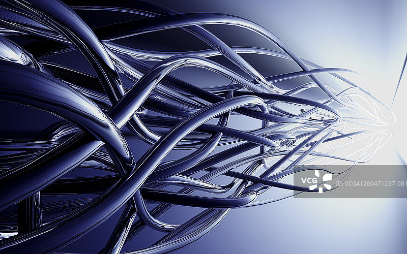 抽象波浪线（数码）图片素材