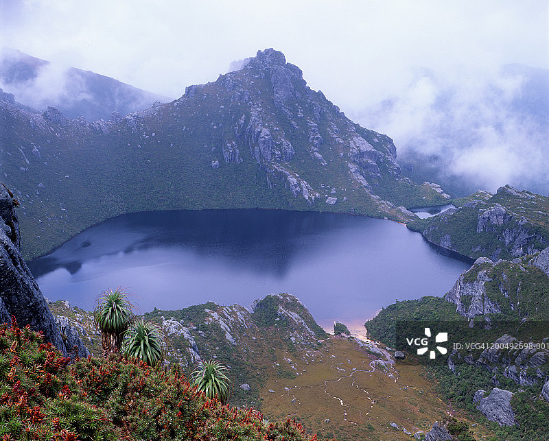 澳大利亚塔斯马尼亚州奥贝伦湖图片素材