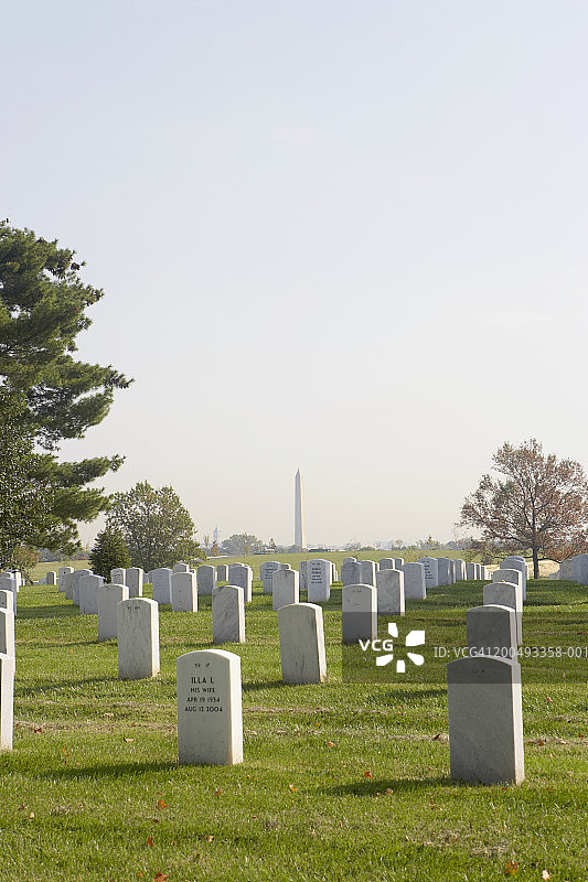 美国弗吉尼亚阿灵顿国家公墓图片素材