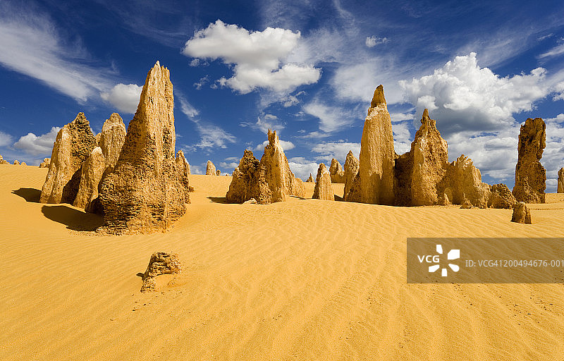 澳大利亚南邦国家公园尖峰石阵户外景观图片素材