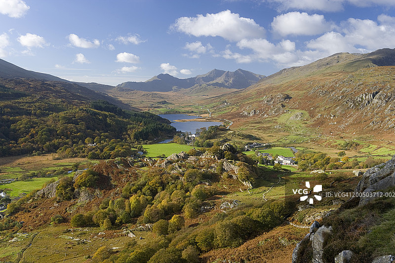 威尔士斯诺多尼亚国家公园图片素材