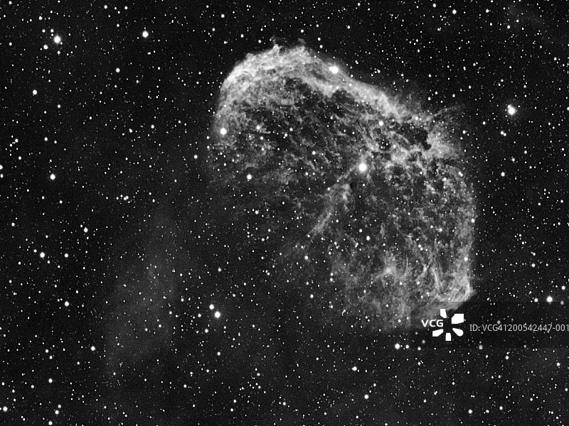 天鹅座新月星云NGC6888图片素材