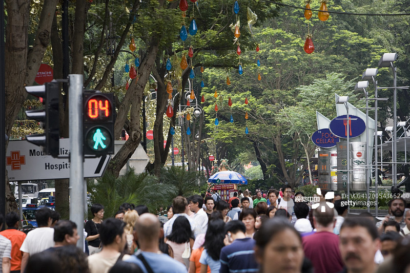 新加坡乌节路街景图片素材