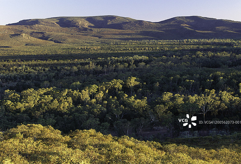澳大利亚弗林德斯山脉国家公园威尔皮纳塘地景观图片素材