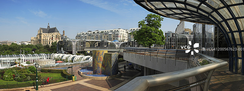 法国巴黎商业中心图片素材