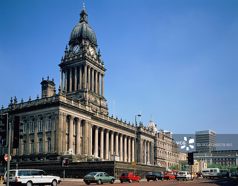 英格兰约克郡利兹市政厅图片素材