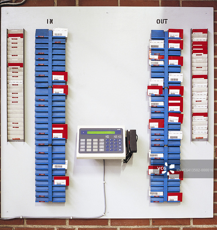 时间时钟和卡片图片素材