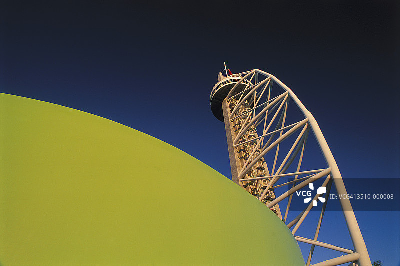 葡萄牙里斯本万国公园，达伽马塔图片素材