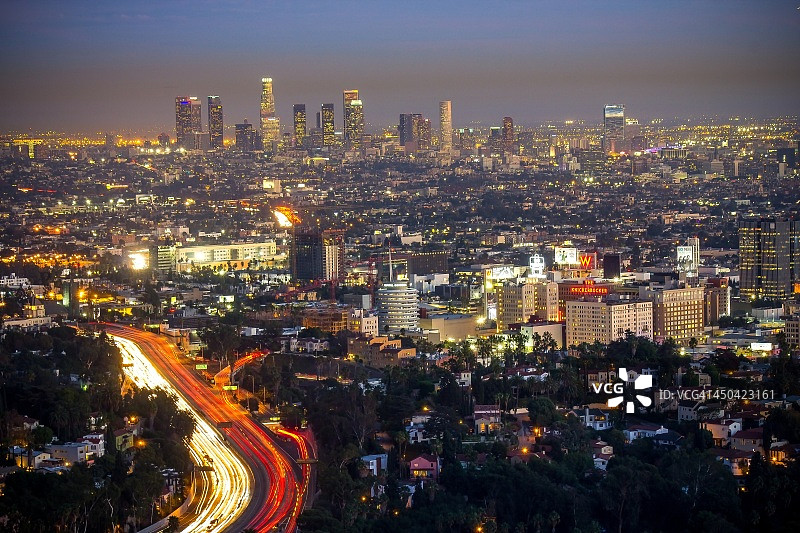 秋季洛杉矶之夜！图片素材
