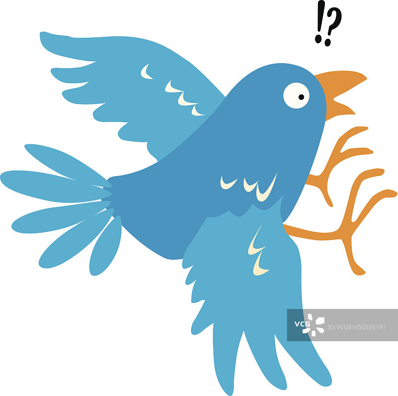 惊讶的鸟图片素材