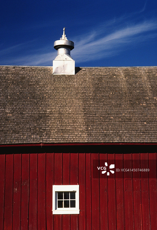 爱荷华州的一座谷仓图片素材
