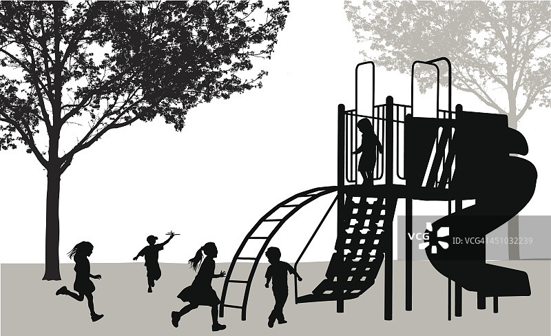 孩子们玩耍图片素材