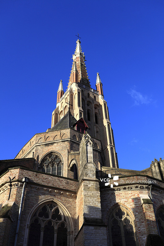 布鲁日圣母教堂图片素材