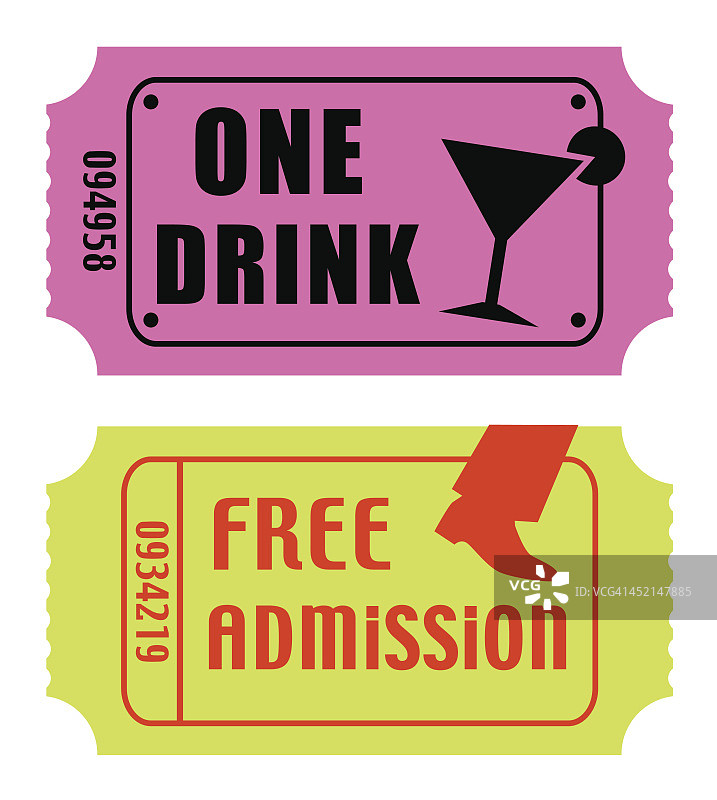 免费门票图片素材