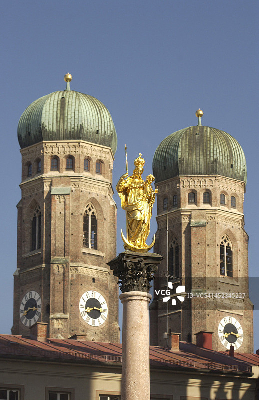 慕尼黑玛利亚广场图片素材