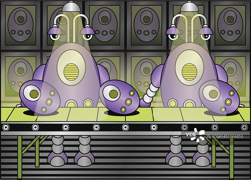 机器人孵化机器人图片素材