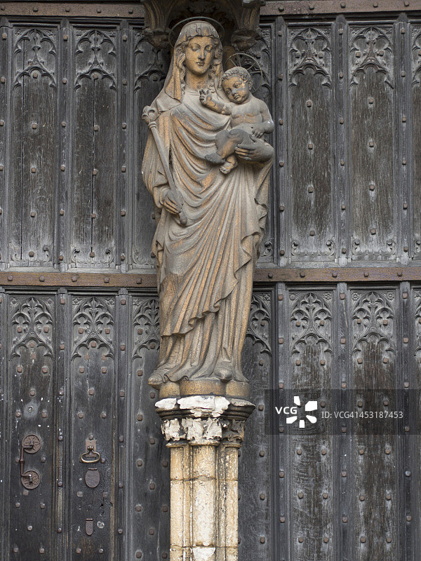 英国林肯郡林肯大教堂图片素材