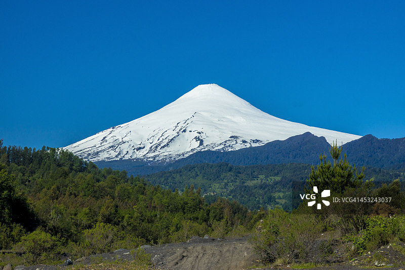维利亚里卡火山图片素材