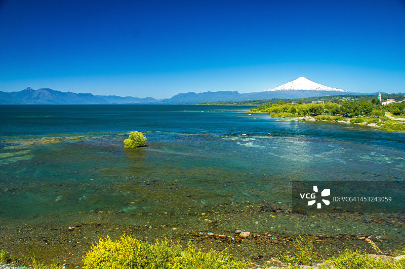 智利阿劳卡尼亚比亚里卡图片素材