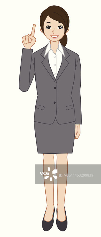 商人指出图片素材