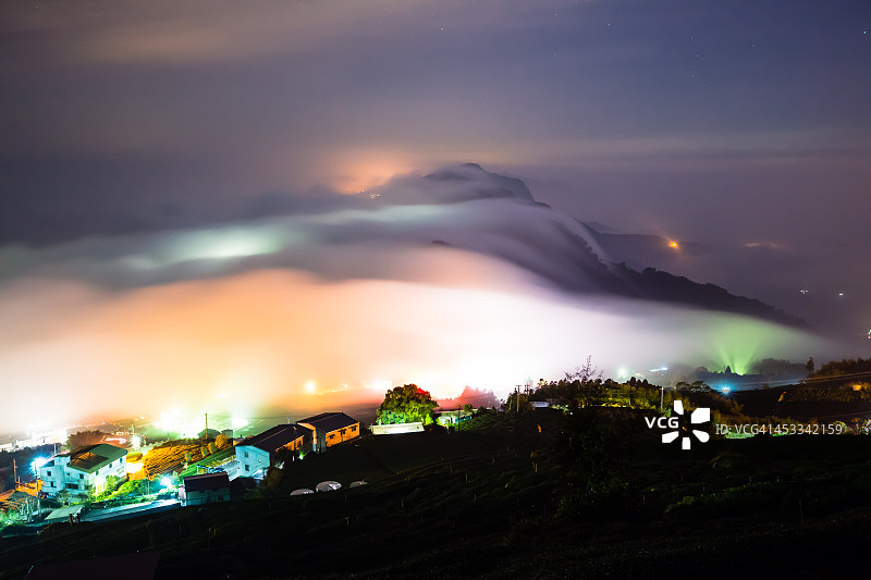 阿里山云海图片素材