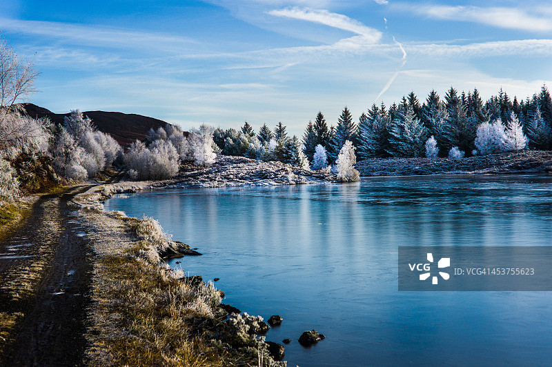 苏格兰罗特梅尔湖图片素材