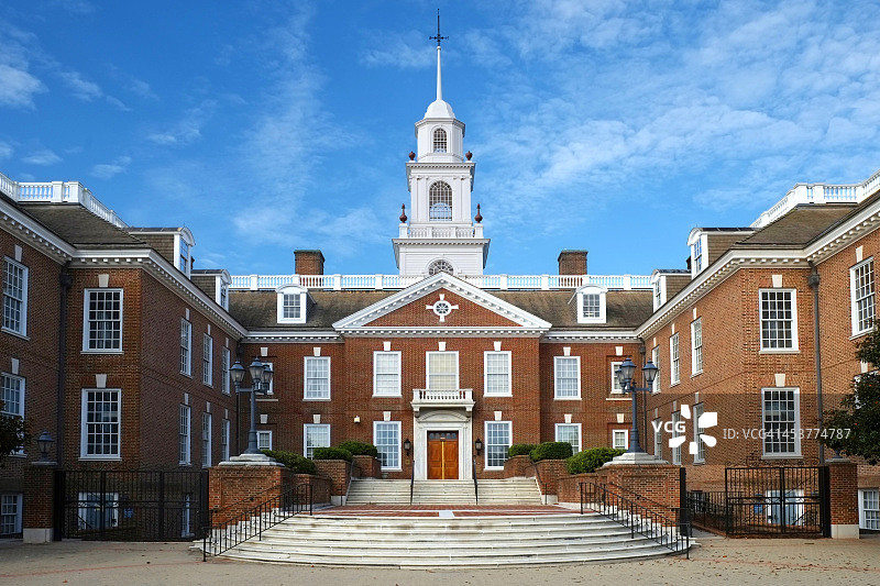 特拉华州多佛市议会大厦图片素材