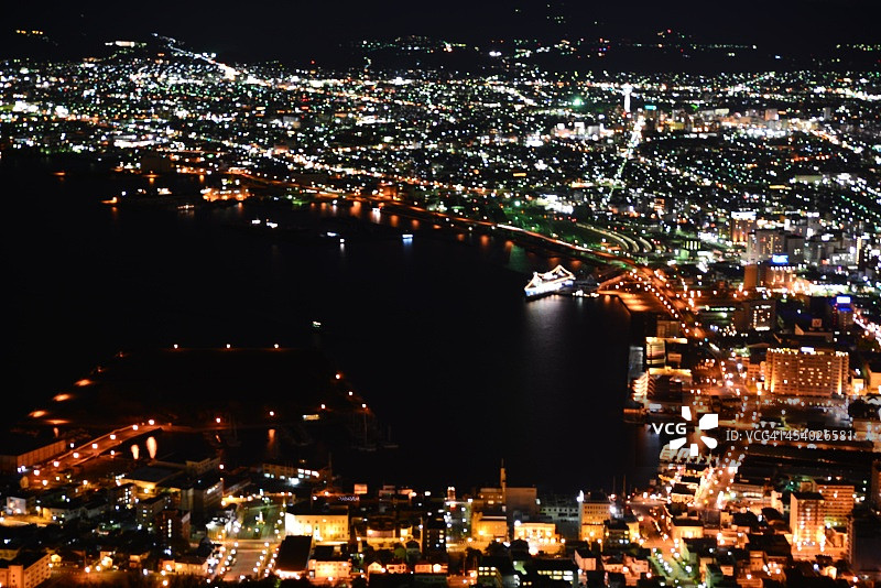 世界著名夜景之一图片素材