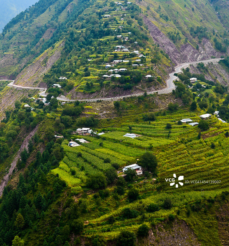 马克拉峰景观图片素材