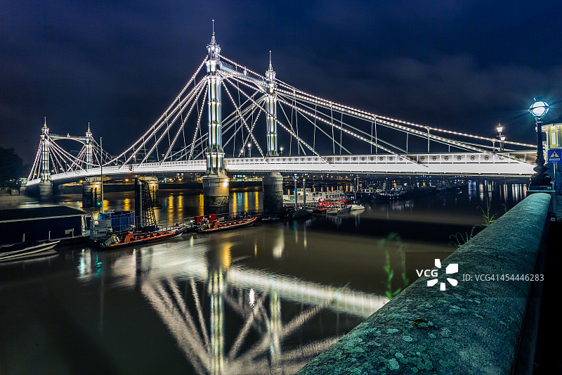 阿尔伯特桥图片素材