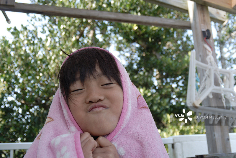 一个女孩的肖像图片素材