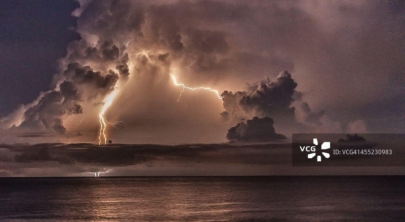 委内瑞拉的卡塔图姆博闪电图片素材