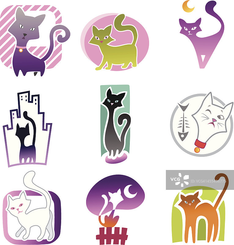 猫咪合集图片素材