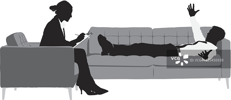 商务情侣的轮廓图片素材