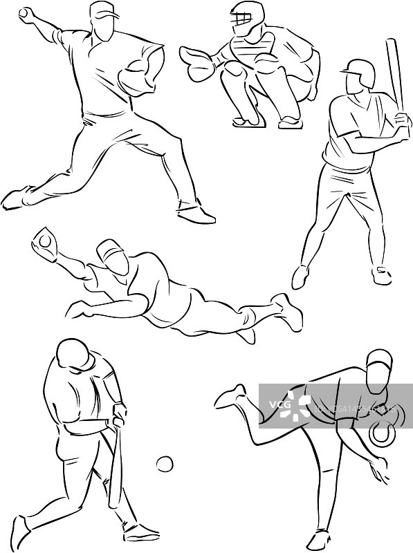 棒球人物 5图片素材