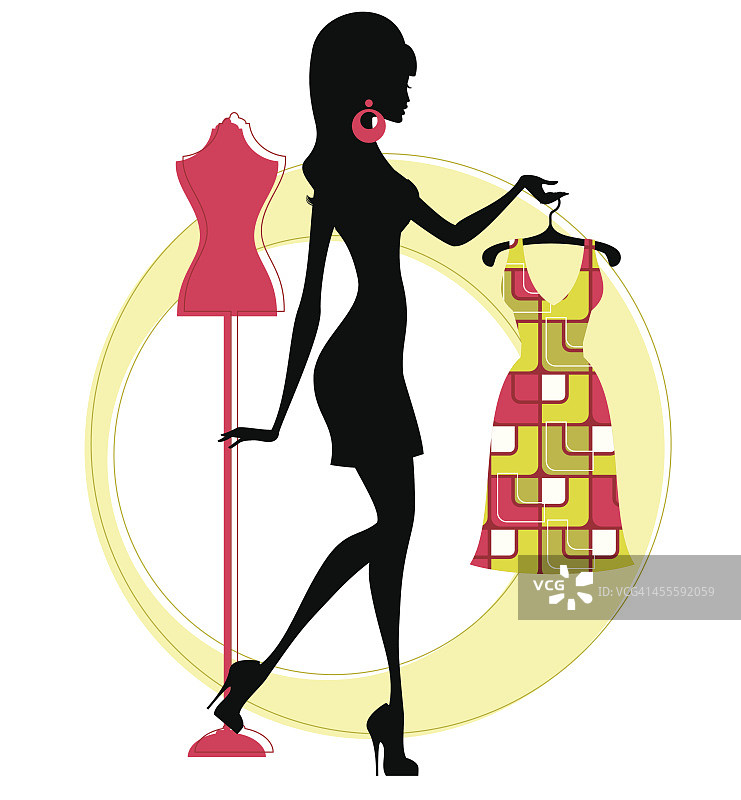 时髦的时尚达人图片素材