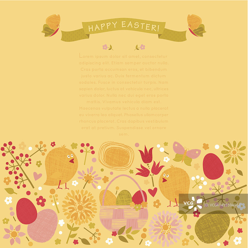 复活节的背景图片素材