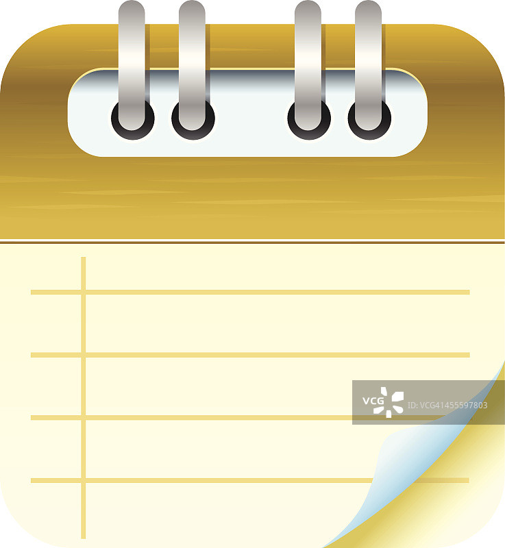 空白记事本图片素材